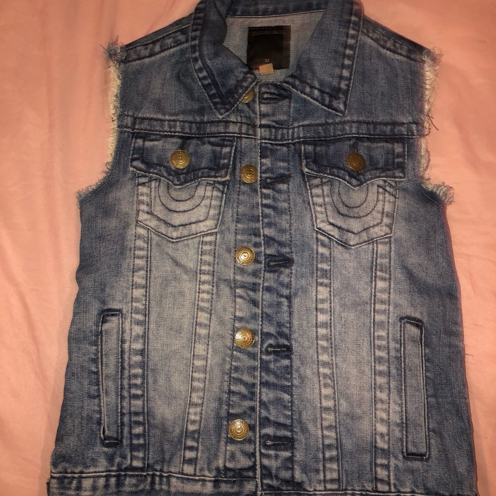 Boys True Religion vest.